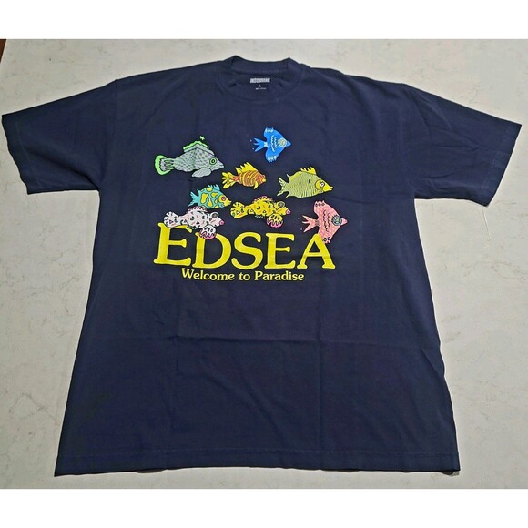 Insomniac EDC Official Merch EDSEA Welcome To Paradise VIP SKYDECK Made In USA L - Picture 1 of 6